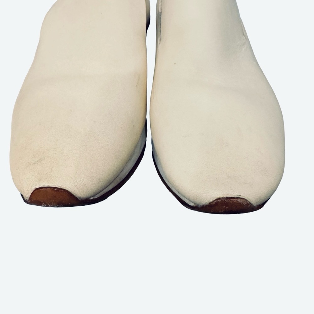 FEIT Slip-On Runner Sneakers in Cream - Picture 6 of 8